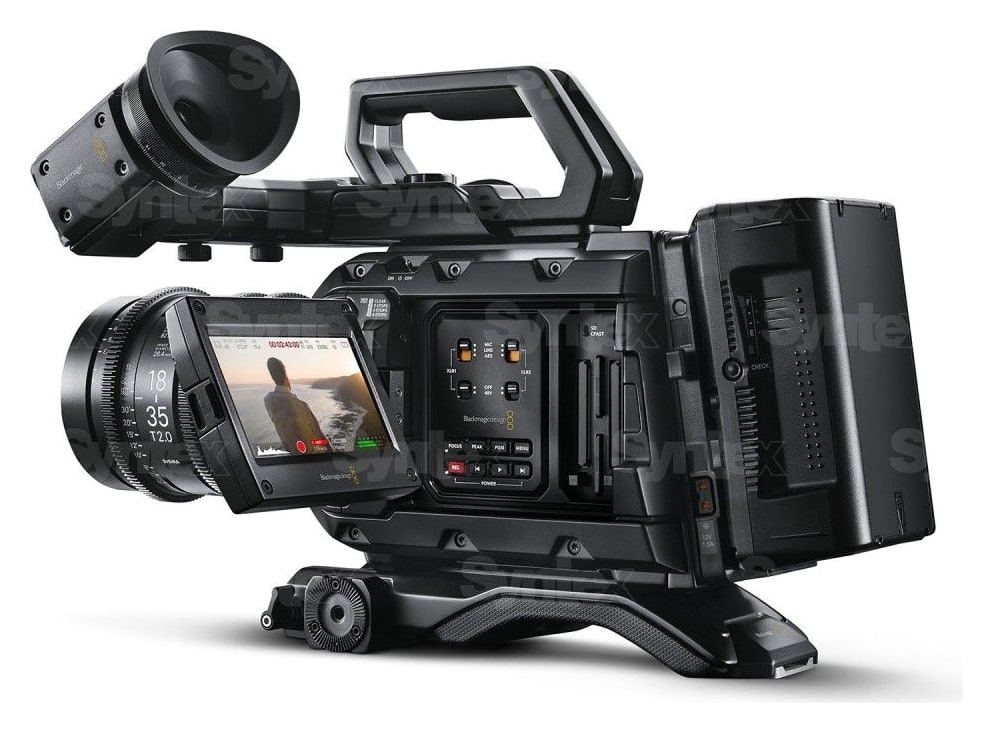 Blackmagic URSA Mini Pro 4.6K G2 – Ovládanie ako pri televíznej kamere
