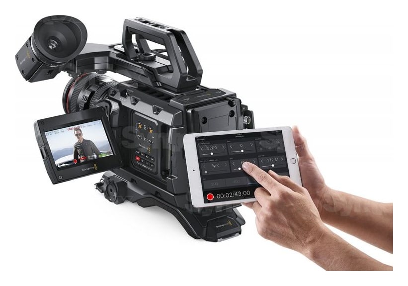Blackmagic URSA Mini Pro 4.6K G2 – Ovládanie z iPadu cez Bluetooth