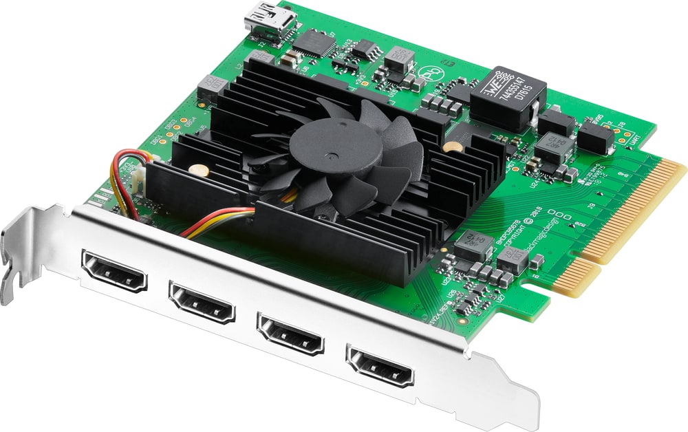 DeckLink Quad HDMI Recorder – Štyri nastaviteľné záznamové karty v jednej