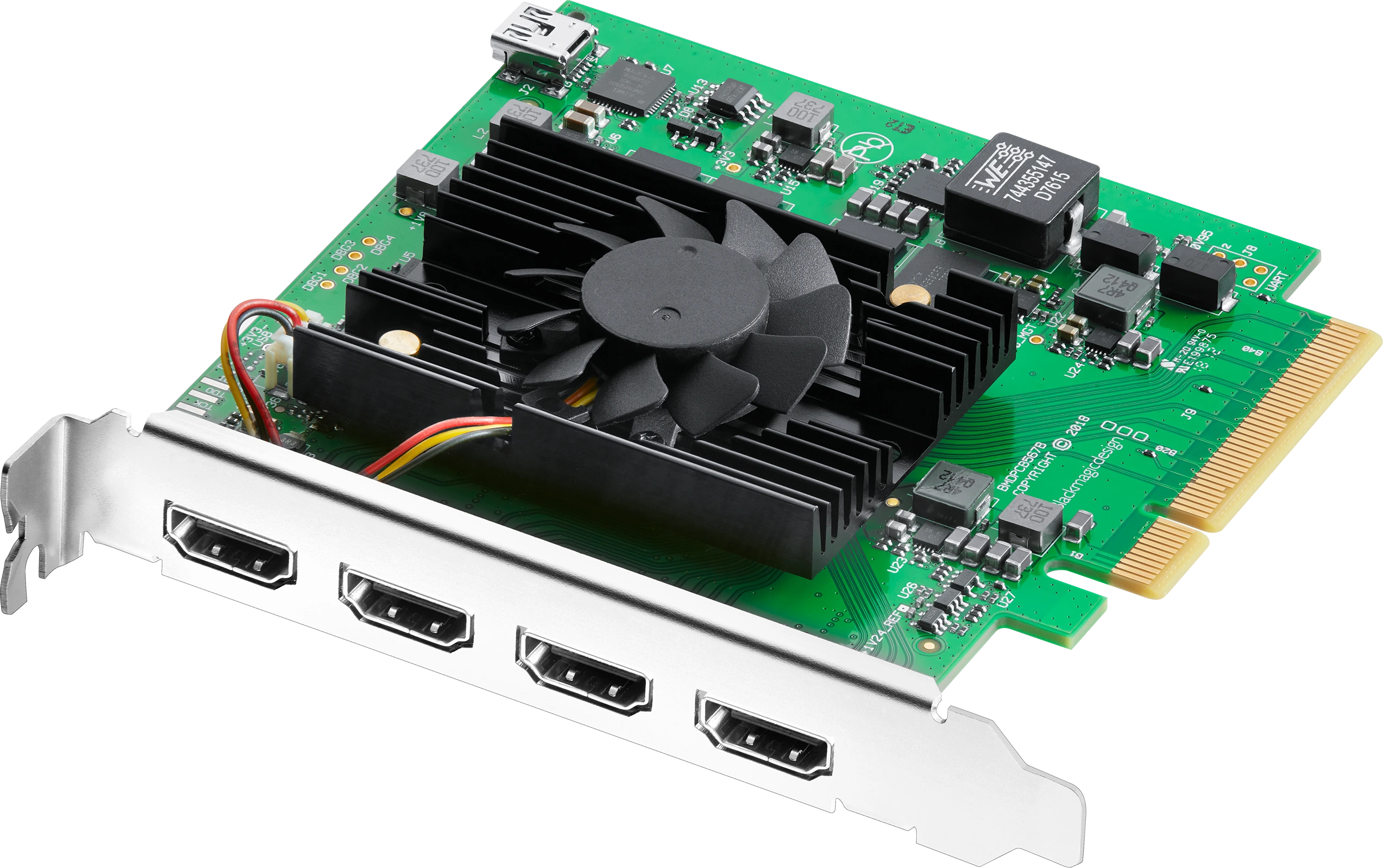 DeckLink Quad HDMI Recorder so štyrmi HDMI vstupmi
