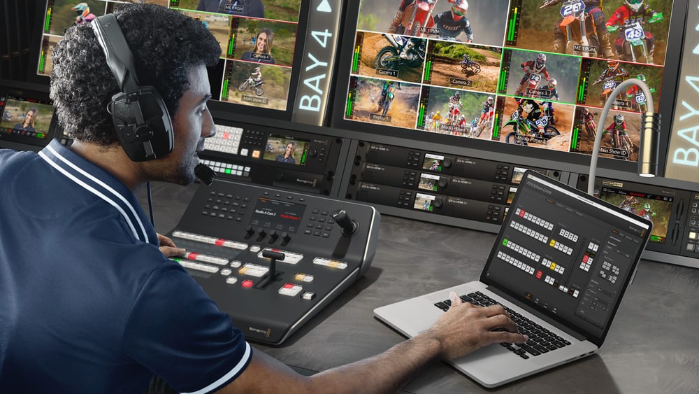 ATEM Constellation 8K – Softvér aj hardvérové panely