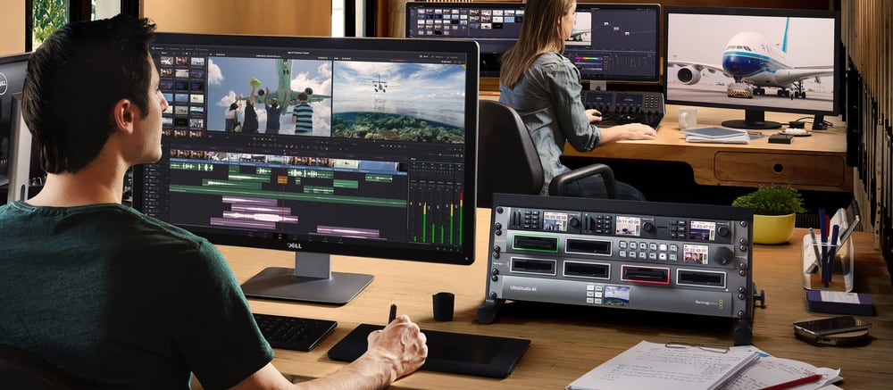 Blackmagic Design MultiDock 10G – Strih priamo z diskov
