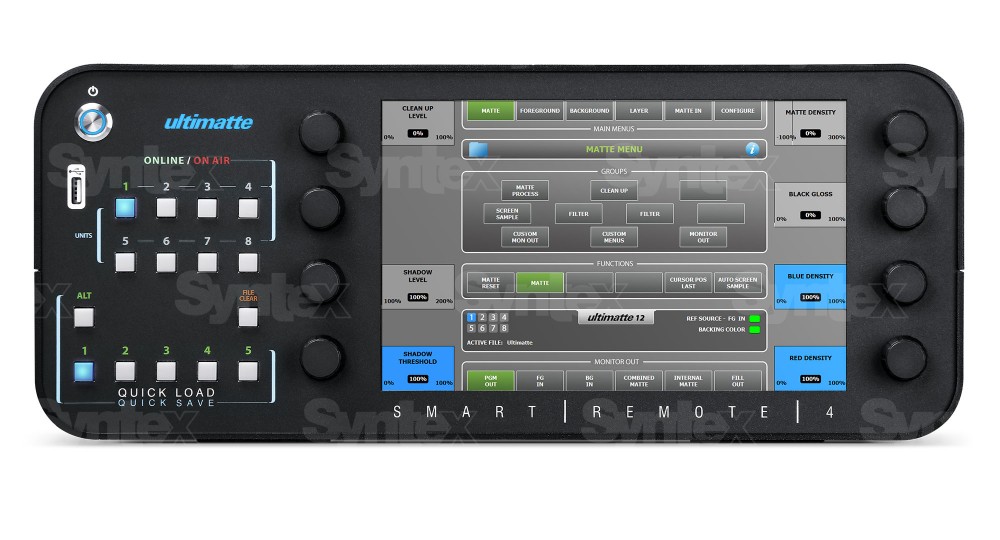 Ultimatte Smart Remote 4 controls