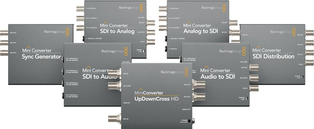 Mini Converter Analog to SDI – Pre archív aj živé zapojenie