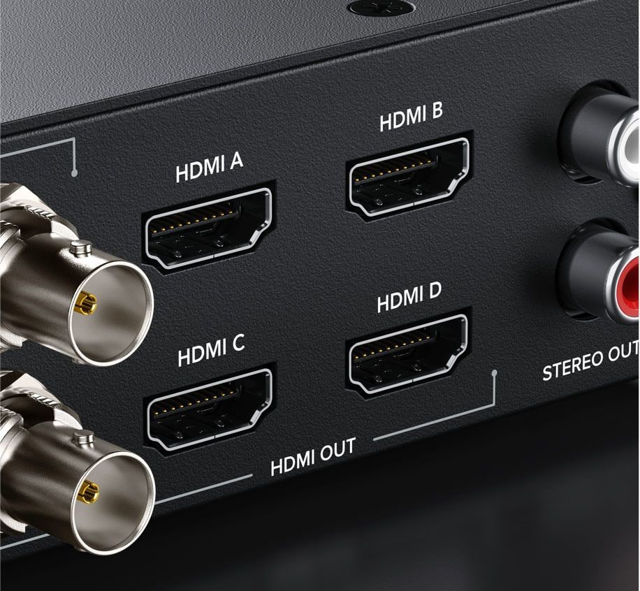 Teranex Mini SDI to HDMI 8K HDR – Štyri výstupy HDMI 2.0