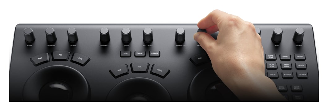 DaVinci Resolve Micro Panel – Dôležité nástroje bez hľadania v menu
