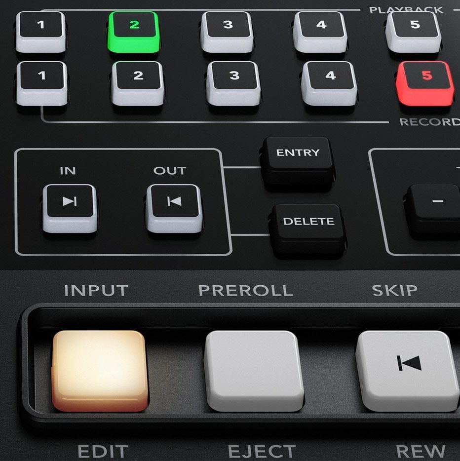 HyperDeck Extreme Control – Až osem rekordérov cez RS-422
