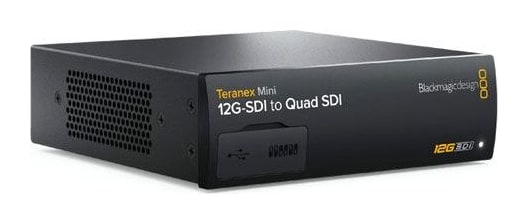 Teranex Mini 12G-SDI to Quad SDI – Most medzi novou a staršou technikou Ultra HD