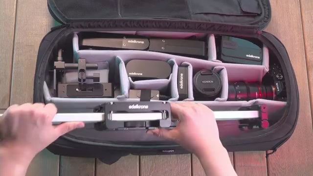 Každý model sa zmestí do batohu edelkrone