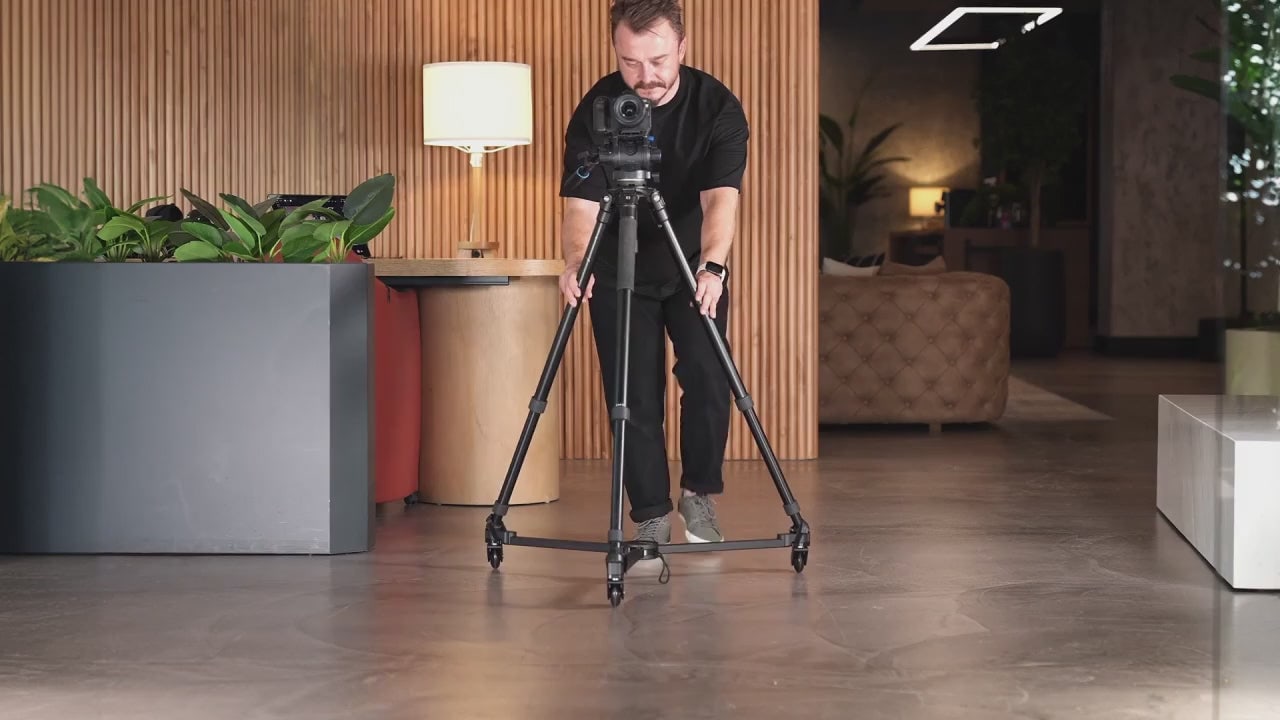 Kolieska pod statív, ktoré netreba brzdiť