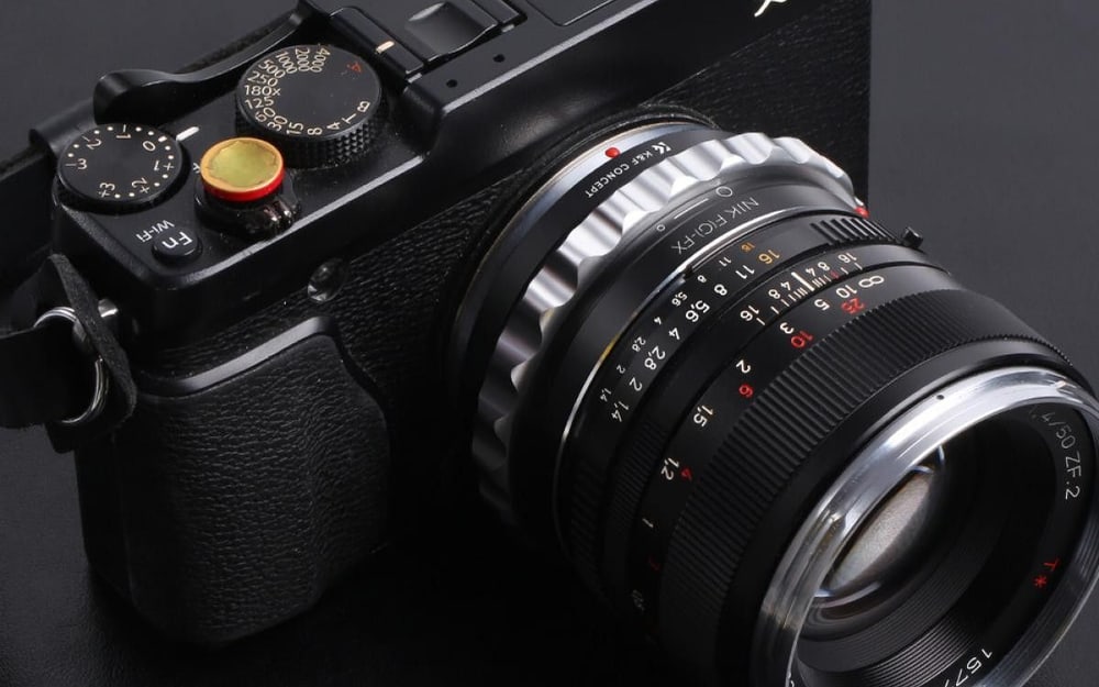 Objektívy Nikon F (G) na tele Fujifilm X