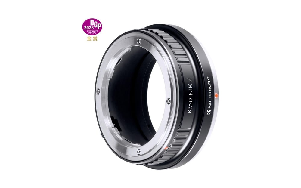 Objektívy Konica AR na tele Nikon Z