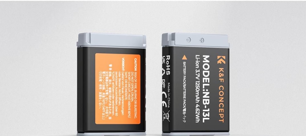 Dve batérie po 1250 mAh