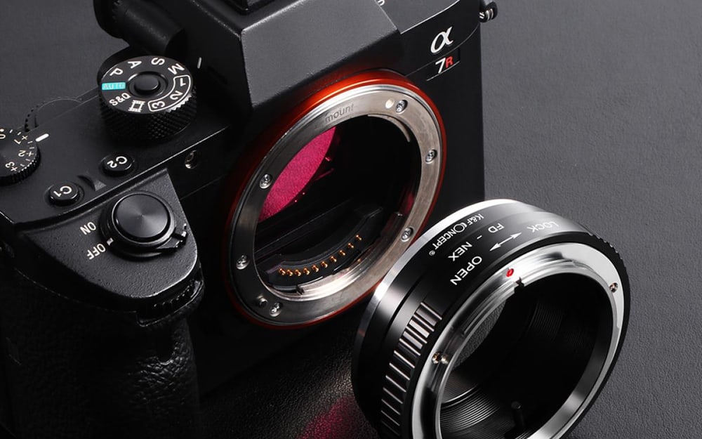 Objektívy Canon FD na fotoaparátoch Sony E