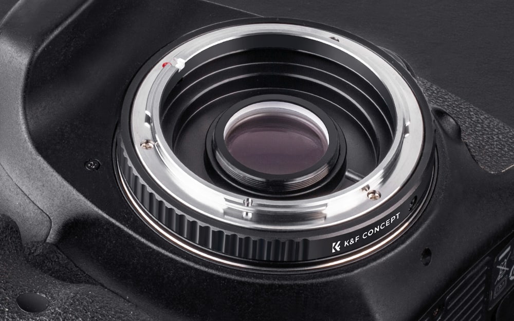 Objektívy Canon FD na fotoaparátoch Canon EOS