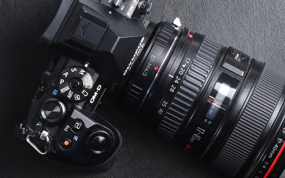 Objektívy Canon EF na fotoaparátoch MFT
