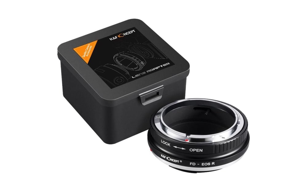 Objektívy Canon FD na fotoaparátoch Canon EOS R