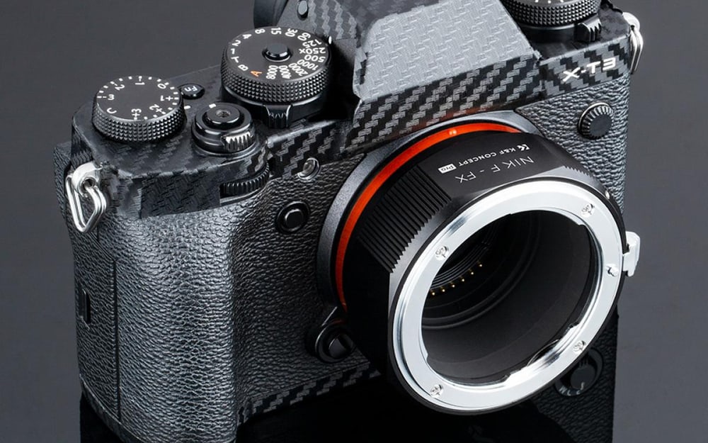 Objektívy Nikon F na fotoaparátoch Fujifilm X