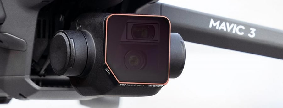 K&F Concept sada 4 filtrov ND64 + ND128 + ND256 + ND512 pre dron DJI Mavic 3