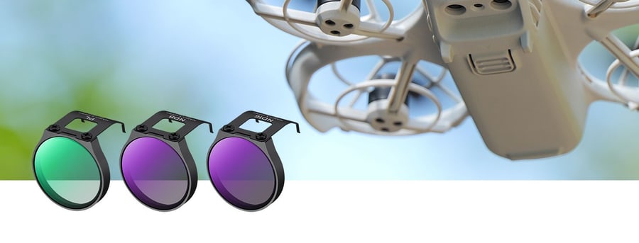 K&F Concept sada 3 filtrov CPL + ND8 + ND16 pre dron DJI NEO
