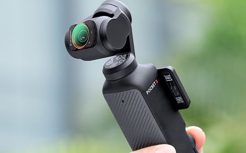 K&F Concept sada 3 magnetických filtrov CPL + ND4 + ND8 pre DJI Osmo Pocket 3