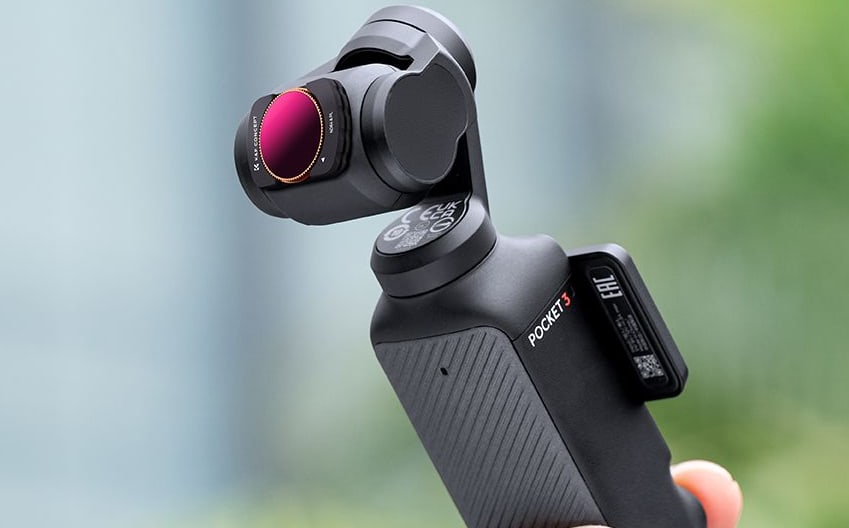 K&F Concept sada 4 magnetických filtrov ND8/PL + ND16/PL + ND32/PL + ND64/PL pre DJI Osmo Pocket 3