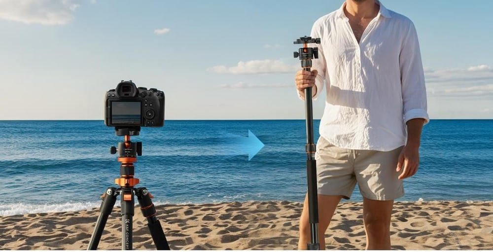 Odnímateľný monopod