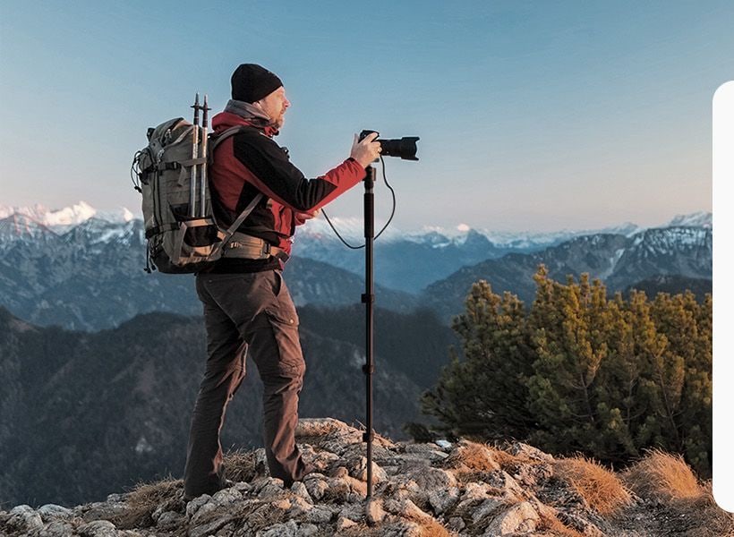 Odnímateľný monopod