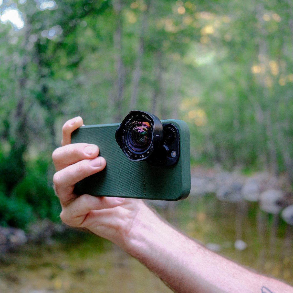 Moment objektív Wide 16mm II (T-Series) – Celá scéna v jednom zábere
