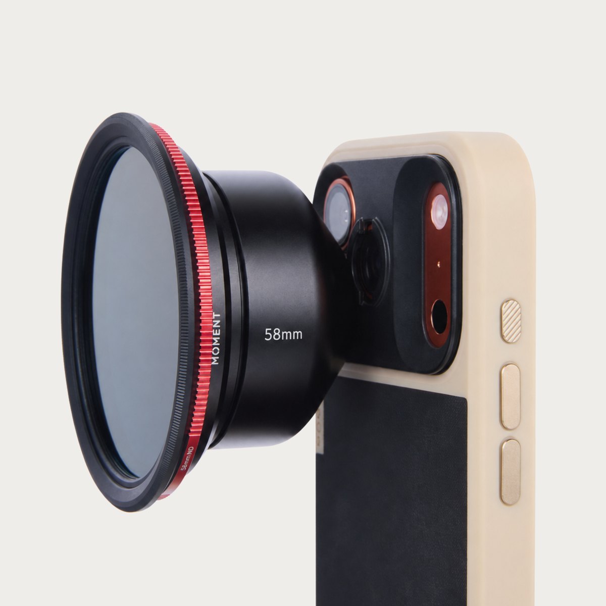 Moment 67 mm držiak filtrov pre objektívy T-Series II (16, 58, 75 a 240 mm) – Nasadiť na objektív, nie na telefón