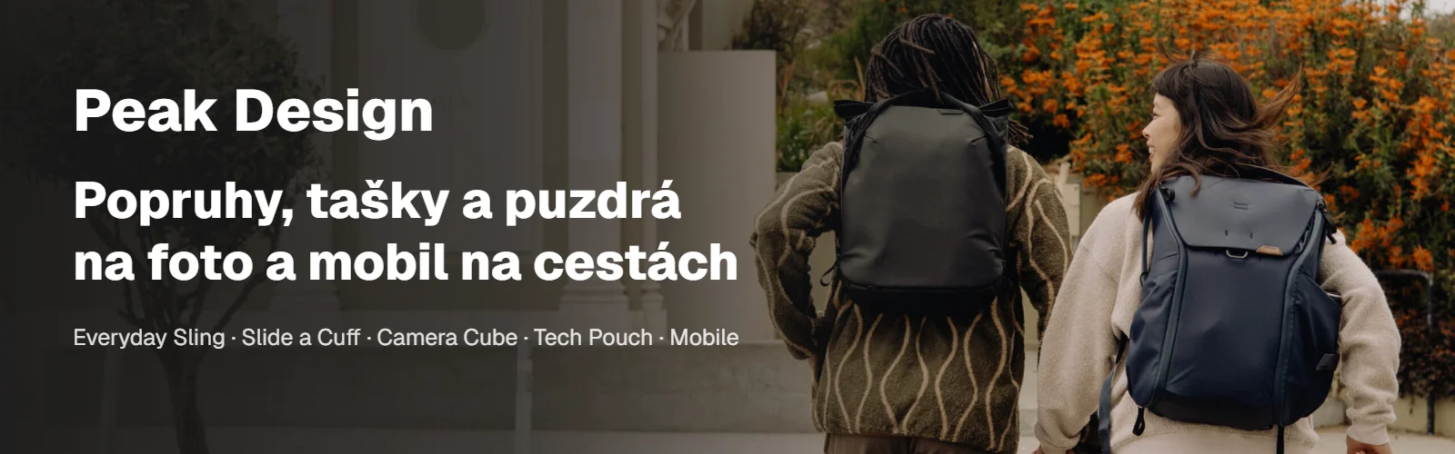 Peak Design – popruhy, tašky a puzdrá na foto a mobil na cestách