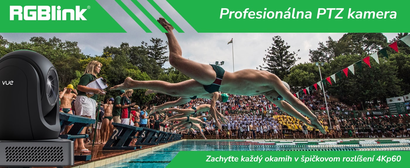 Profesionálna PTZ kamera vo 4K