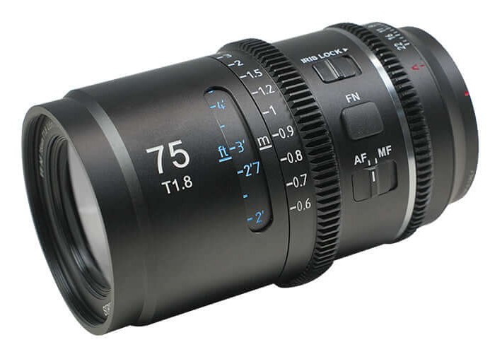 Astra 75 mm: anamorfný autofokus pre full frame