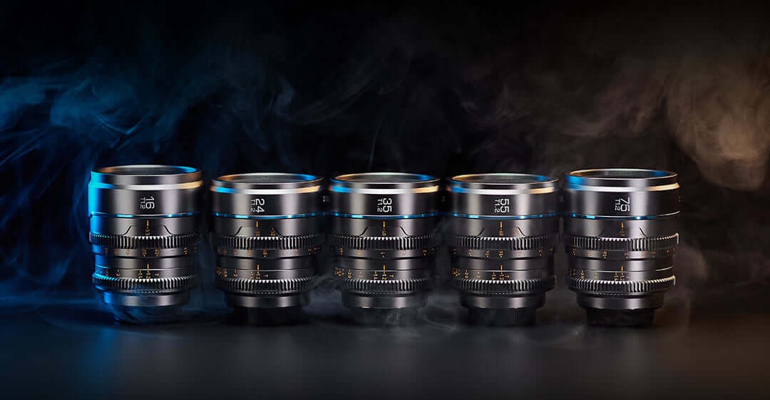 Sirui Nightwalker 16 mm T1,2 S35 manuálny cine objektív (L-Mount, čierny) – Jednotná sada
