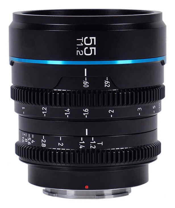 Sirui Nightwalker 55 mm T1,2 S35 manuálny cine objektív (L-Mount, čierny)