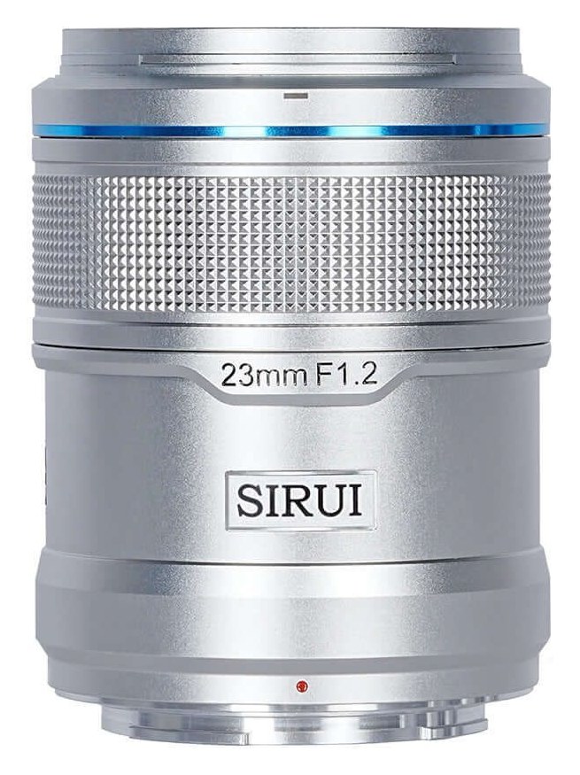 Sirui Sniper 23mm F1,2 APS-C AF objektív, Fuji X, strieborný