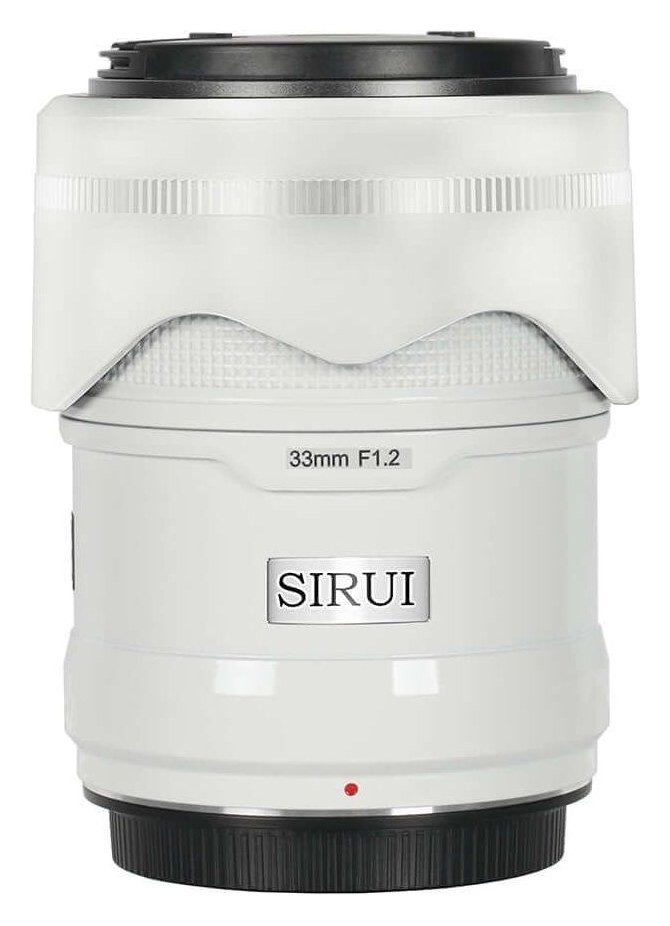 Sirui Sniper 33mm F1,2 APS-C AF objektív, Sony E, biely