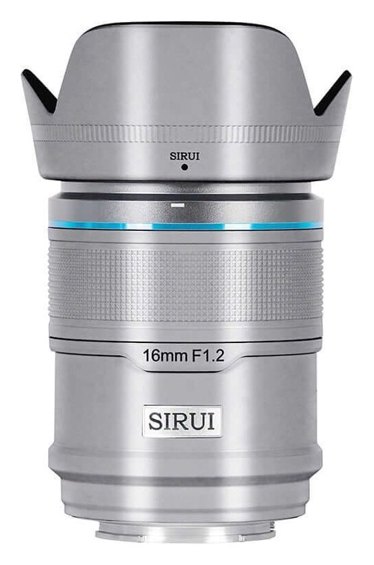 Sirui Sniper 16mm F1,2 APS-C AF objektív, Fuji X, strieborný