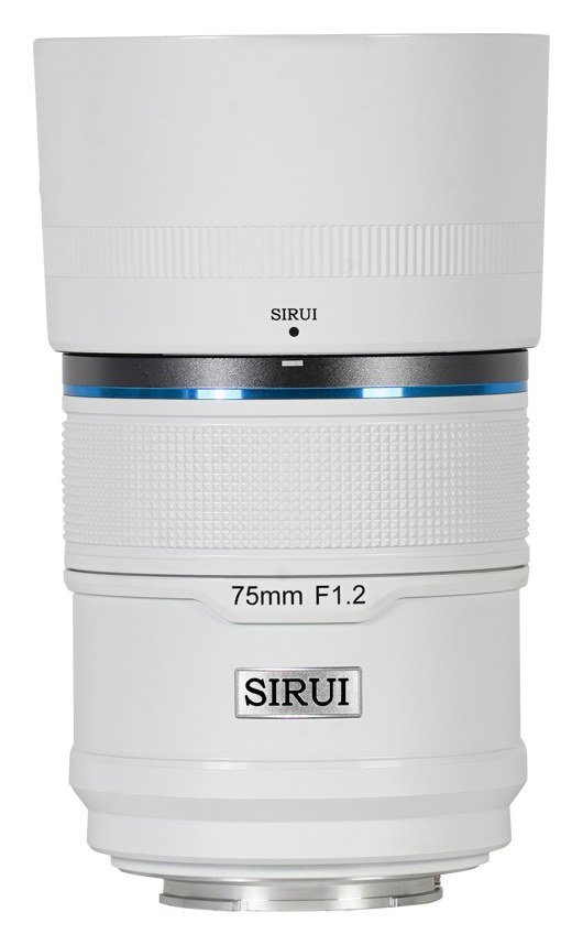 Sirui Sniper 75mm F1,2 APS-C AF objektív, Sony E, biely