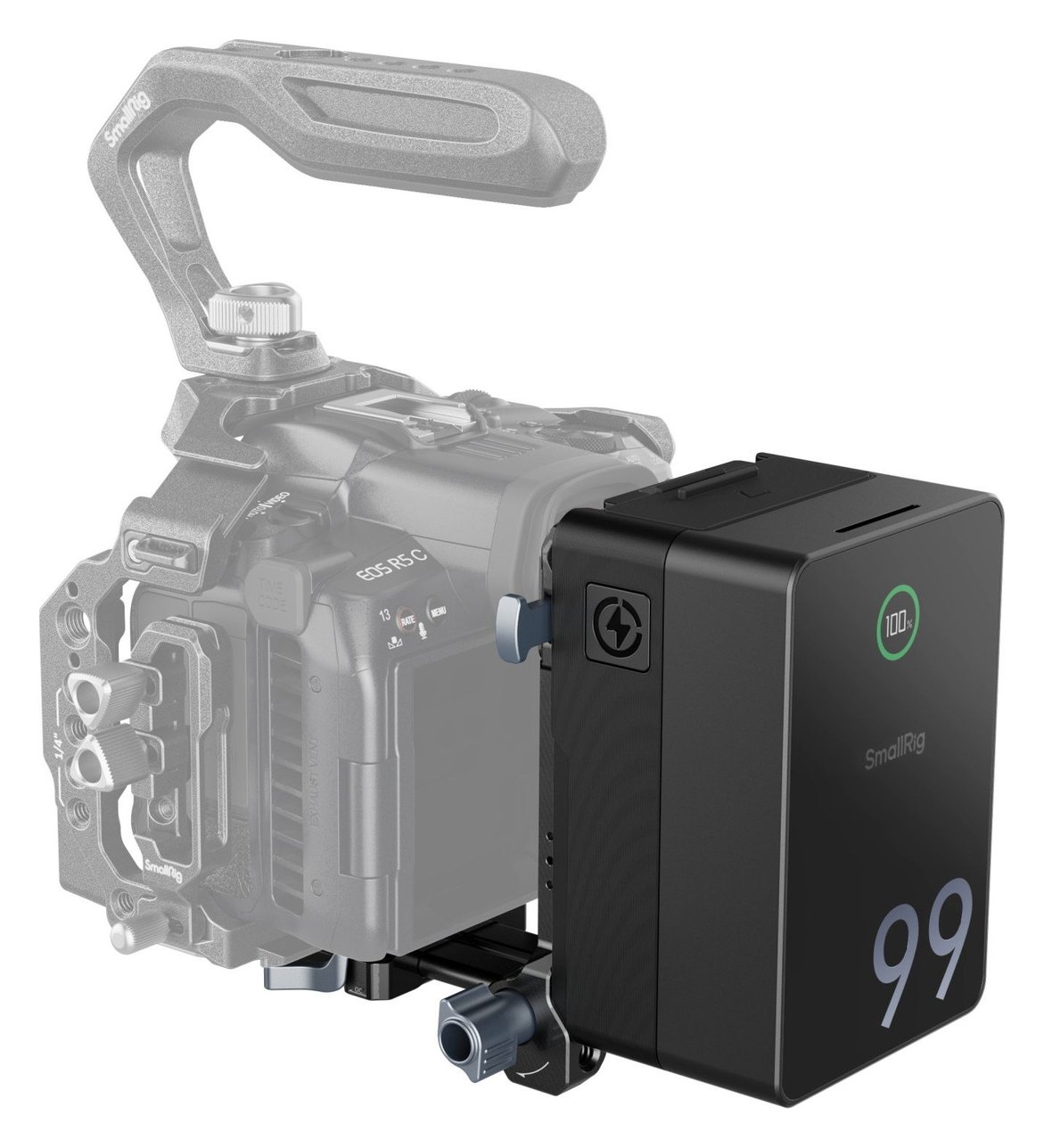 V-mount batéria 99 Wh so skladacou doštičkou