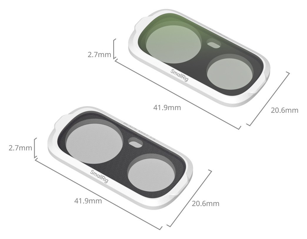 Portrétne filtre pre Insta360 Luna Ultra
