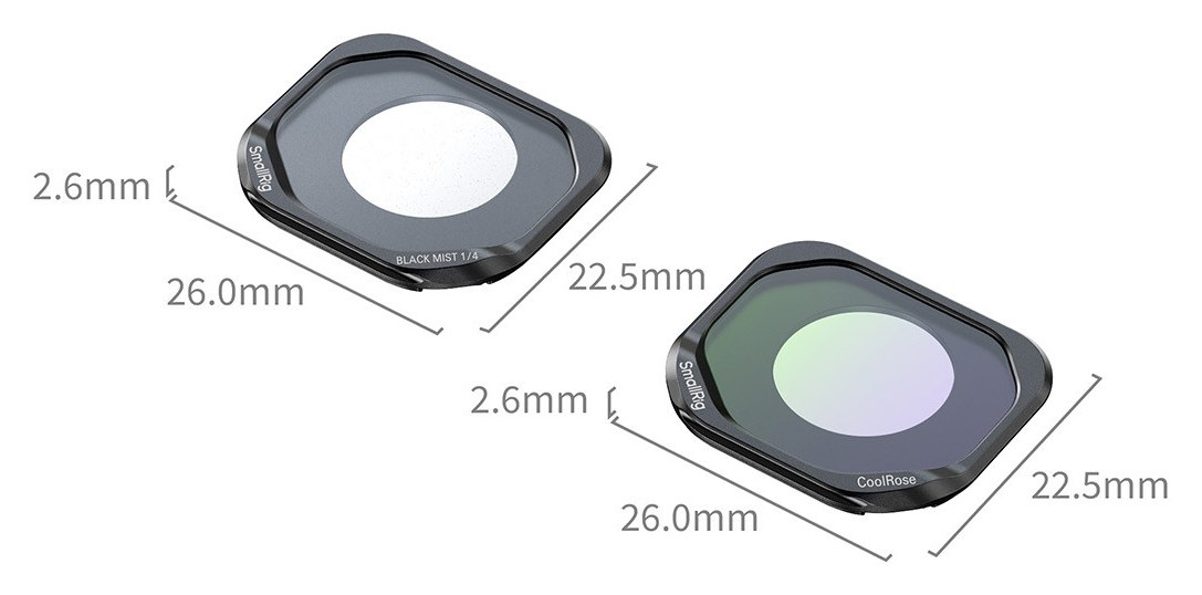 Portrétne filtre pre Insta360 Luna Pro