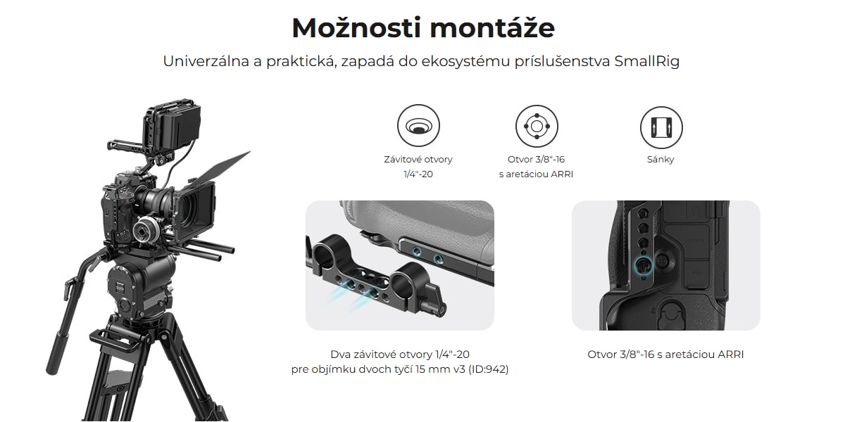 SmallRig Cage Kit pro Nikon Z 9 3738