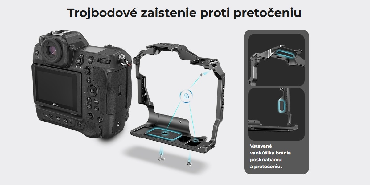 SmallRig Cage Kit pro Nikon Z 9 3738