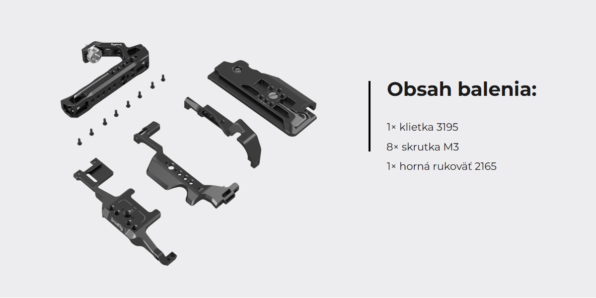 SmallRig Cage Kit pro Nikon Z 9 3738