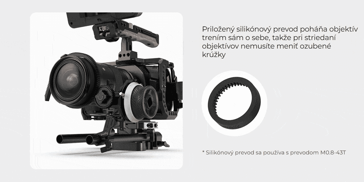 SmallRig mini Follow Focus F40 3010C