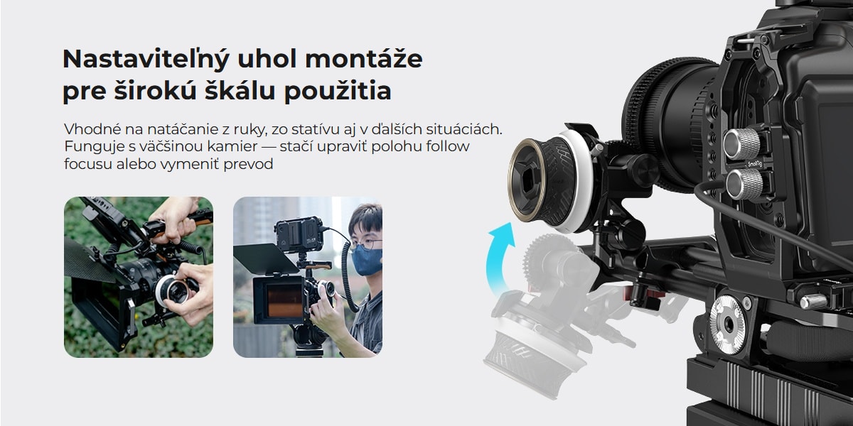 SmallRig mini Follow Focus F40 3010C