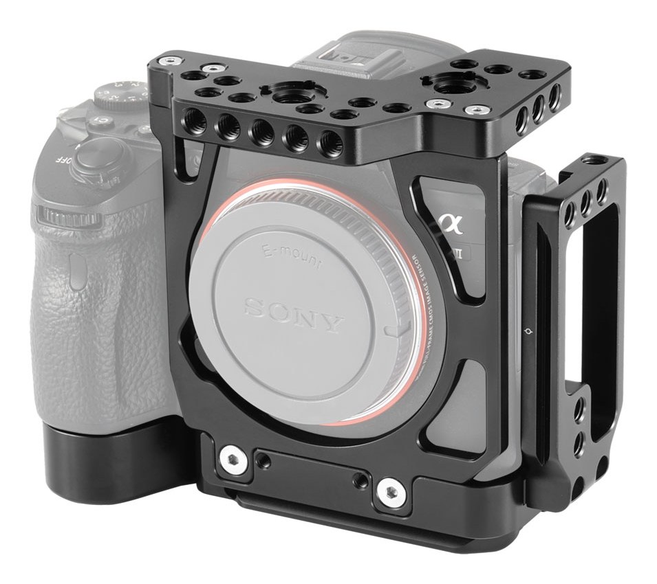 Polovičná klietka s držiakom Arca L-Bracket pre Sony A7III A7RIII