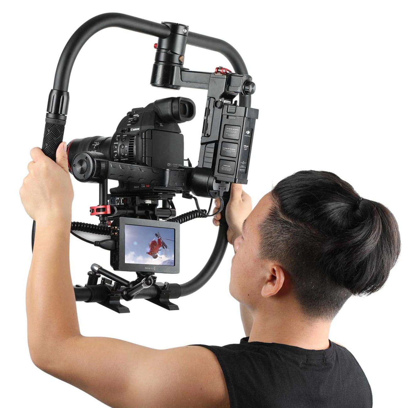 25 mm tyčové podporné nožičky pre DJI Ronin-M/ Ronin-MX Grip/Freefly MoVI Ring
