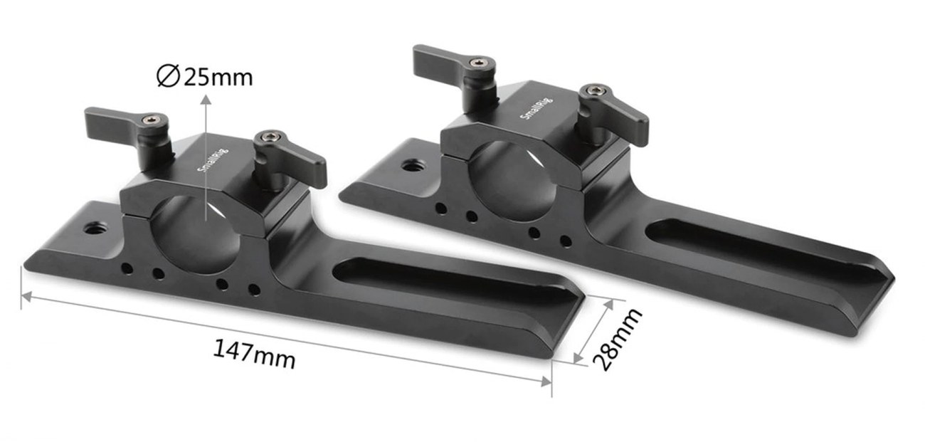25 mm tyčové podporné nožičky pre DJI Ronin-M/ Ronin-MX Grip/Freefly MoVI Ring